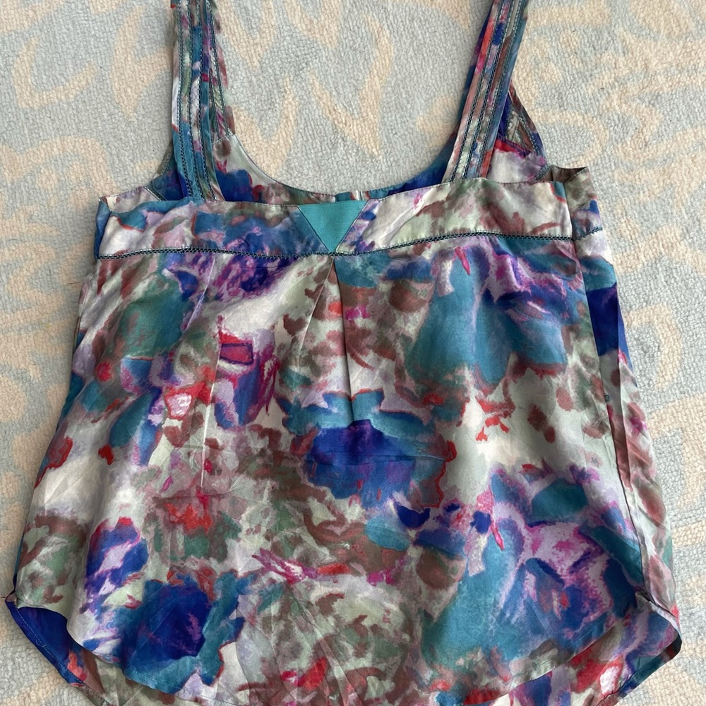 Anthropologie watercolor top - Picture 3 of 5